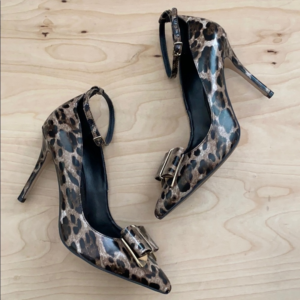 WHBM Leopard Pointy Heel - Picture 2 of 10